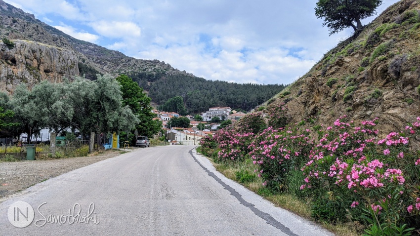 Drumul dinspre Kamariotissa